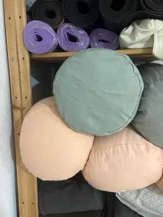 Cojín Bolster Yoga de semillas Cojin medicinal