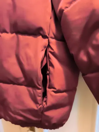 Plumas Zara granate Talla XL