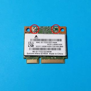 Tarjeta WiFi Bluetooth Qualcomm Atheros QCWB335