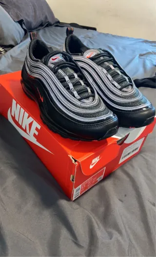 Nike Air Max 97 Talla 39 Negro/Rojo