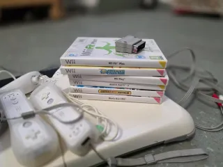 Nintendo Wii con Tabla y Accesorios
