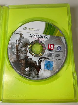 Assassins Creed III Xbox 360
