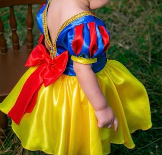 Abito Biancaneve sartoriale carnevale