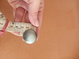 Pomos metálicos vintage (5 unidades)