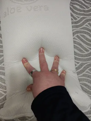 Almohada viscoelástica Aloe Vera bebé