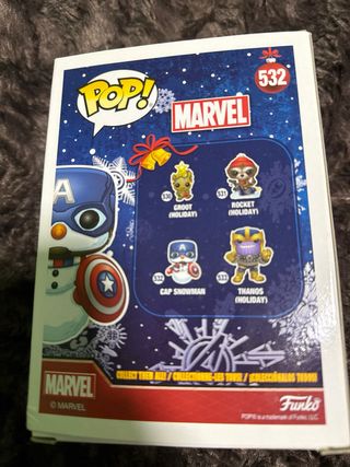 Funko Pop Cap Snowman Marvel 532