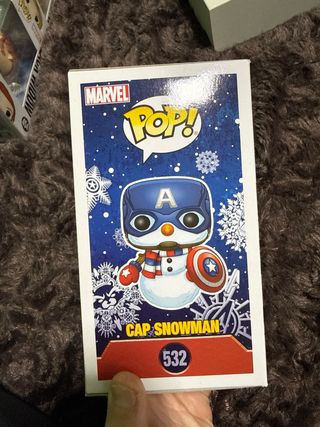 Funko Pop Cap Snowman Marvel 532