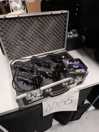 6 Focos Batería Ape Labs + Maleta