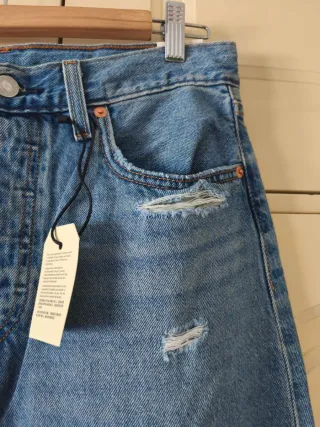 Falda larga Levi's Premium azul