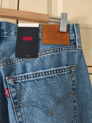 Falda larga Levi's Premium azul