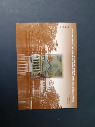 Prueba de artista de Correos año 2022