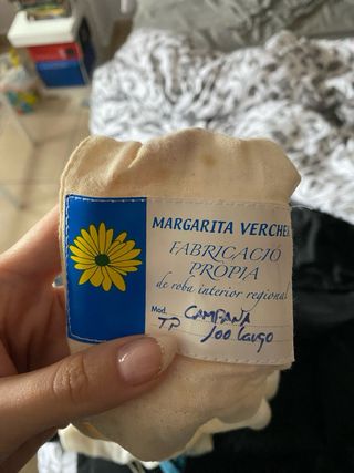 Cancán Fallera Blanco margarita vercher