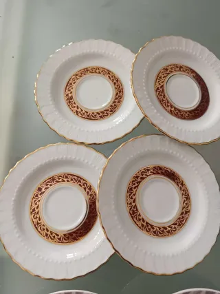 Set 18 piattini da caffè spaiati