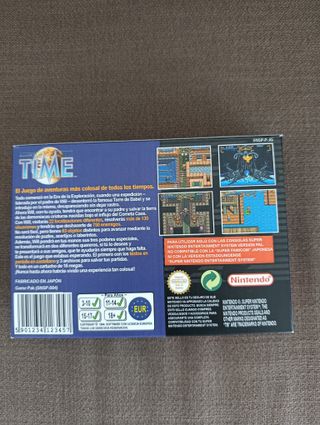 Illusion Of Time - Super Nintendo - PAL España