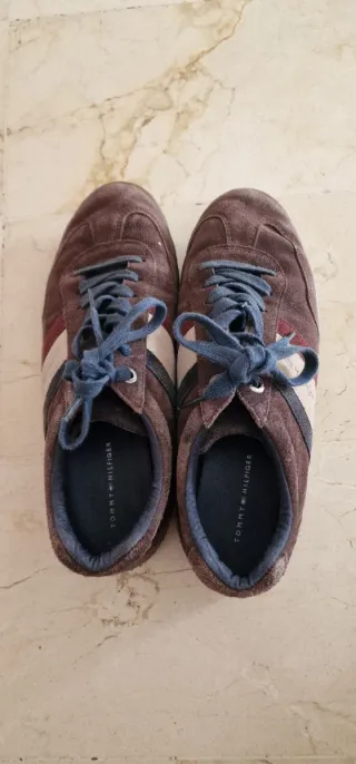 Deportivas Tommy Hilfiger Piel Marrón