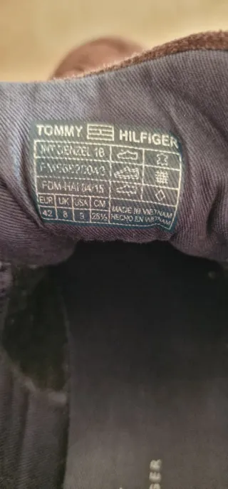 Deportivas Tommy Hilfiger Piel Marrón