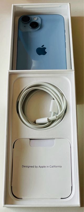 iPhone 14 Azul 128GB Nuevo Caja, 90% batería