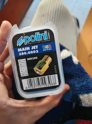 Chicles carburador bajas y altas