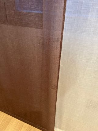 Cortina Pannello Giapponese Beige e Marrone