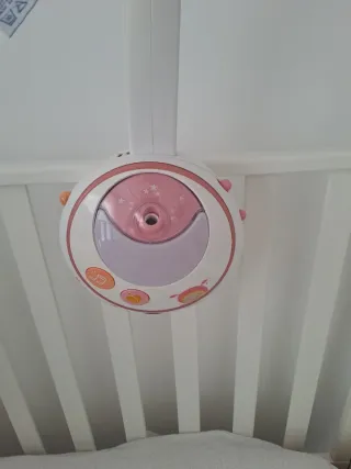 Giostrina culla bimba con proiettore