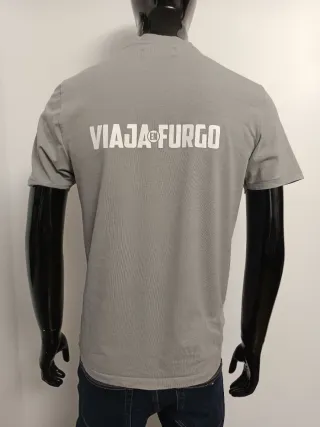 Camiseta Primark Estampada Gris