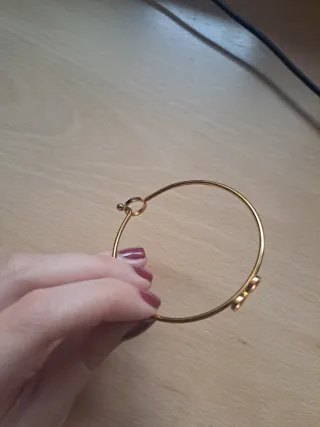 Collar y pulseras infinito acero