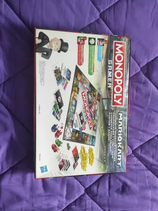 Monopoly Gamer Mario Kart Juego de Mesa