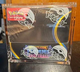 Box Pokemon Fiamme Spettrali ITA + teca magnetica