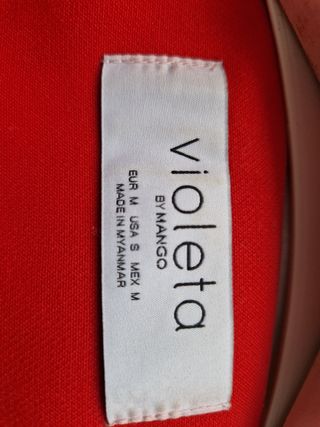 Chaqueta Roja Violeta Talla M