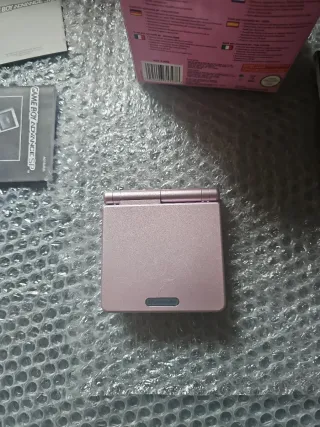Game Boy Advance SP Rosa Perla CIB