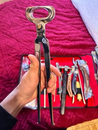 Herramientas Herrador Caballos Set Completo