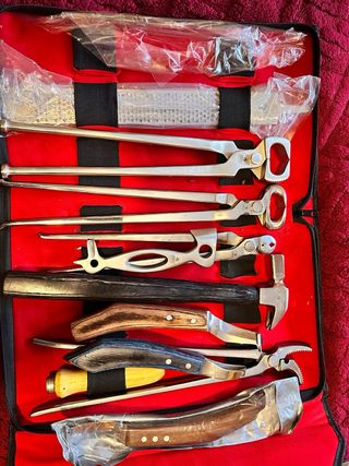 Herramientas Herrador Caballos Set Completo