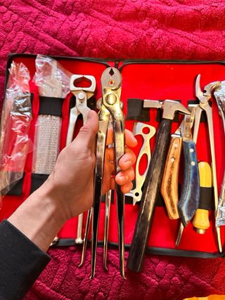 Herramientas Herrador Caballos Set Completo