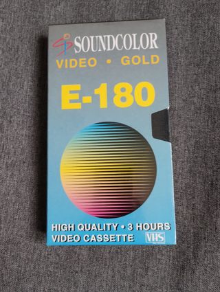 Videocassetta VHS Soundcolor Gold E-180