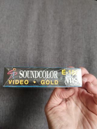 Videocassetta VHS Soundcolor Gold E-180