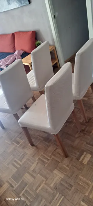 4 Sillas BERGMUND IKEA