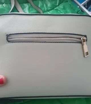 Bolso Bimba y Lola Gris Asa Larga