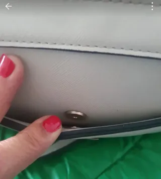 Bolso Bimba y Lola Gris Asa Larga