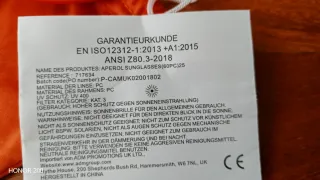 Set Aperol: Bandana e Occhiali Arancioni