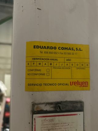 Elevador de coches 1 columna