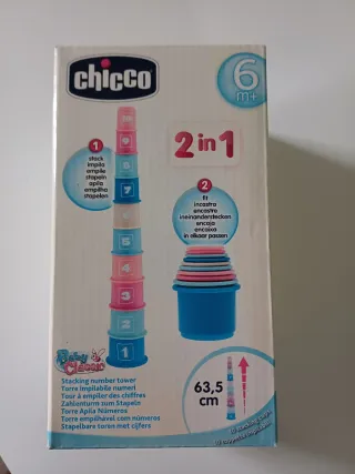 Chicco Torre Numeri Impilabili 6+ Mesi
