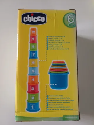 Chicco Torre Numeri Impilabili 6+ Mesi