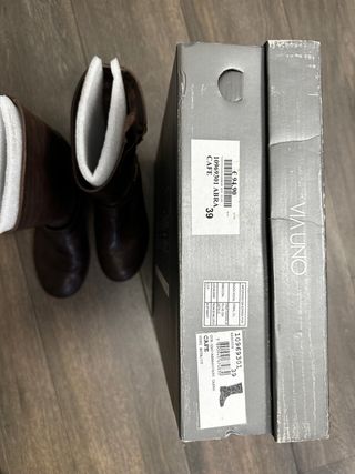 Botas Via Uno Marrones Talla 39