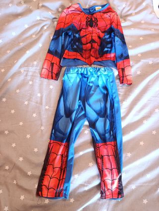 Costume Carnevale Spider-Man Bambino 3-4 anni