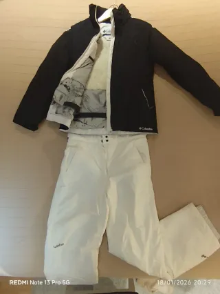 Conjunto Nieve Columbia Chica talla 36/38