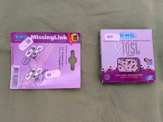 Catena KMC X10SL Silver 10 velocità