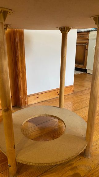 CRISTALMesa camilla redonda cristal