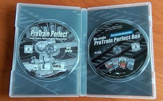 PC DVD ProTrain Perfect Box Eisenbahnsimulation