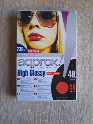 Papel Fotográfico High Glossy 4R 230g