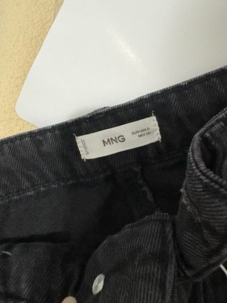 Shorts vaqueros negros